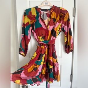 Marine layer printed dress